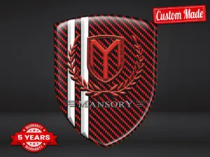 Mansory Fensteraufkleber Auto Universal Hochwertig Stabil